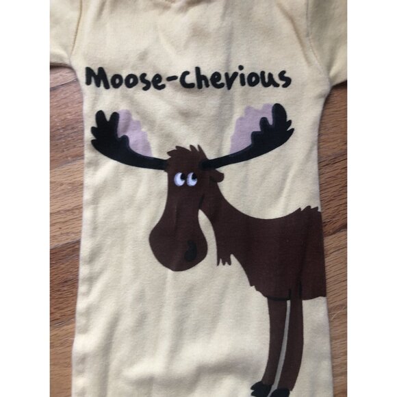 Lazy One 6M Moose- Chevious Pajamas - Picture 2 of 7
